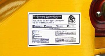 Inspection & Calibration Labels