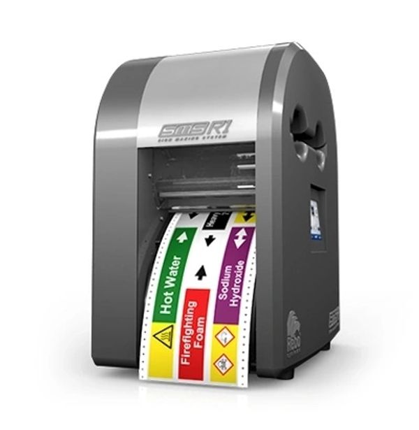 SMS-R1 industrial multi-color label printer and cutter